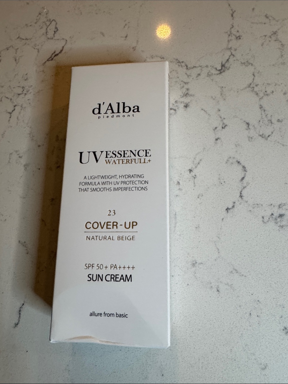 d'Alba Waterfull Cover Up Sun Cream - Shade 23